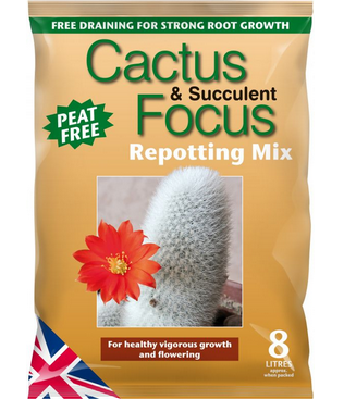 Cactus Focus Peat Free Repotting Mix